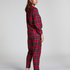 Pyjamassæt Flannel, Rød