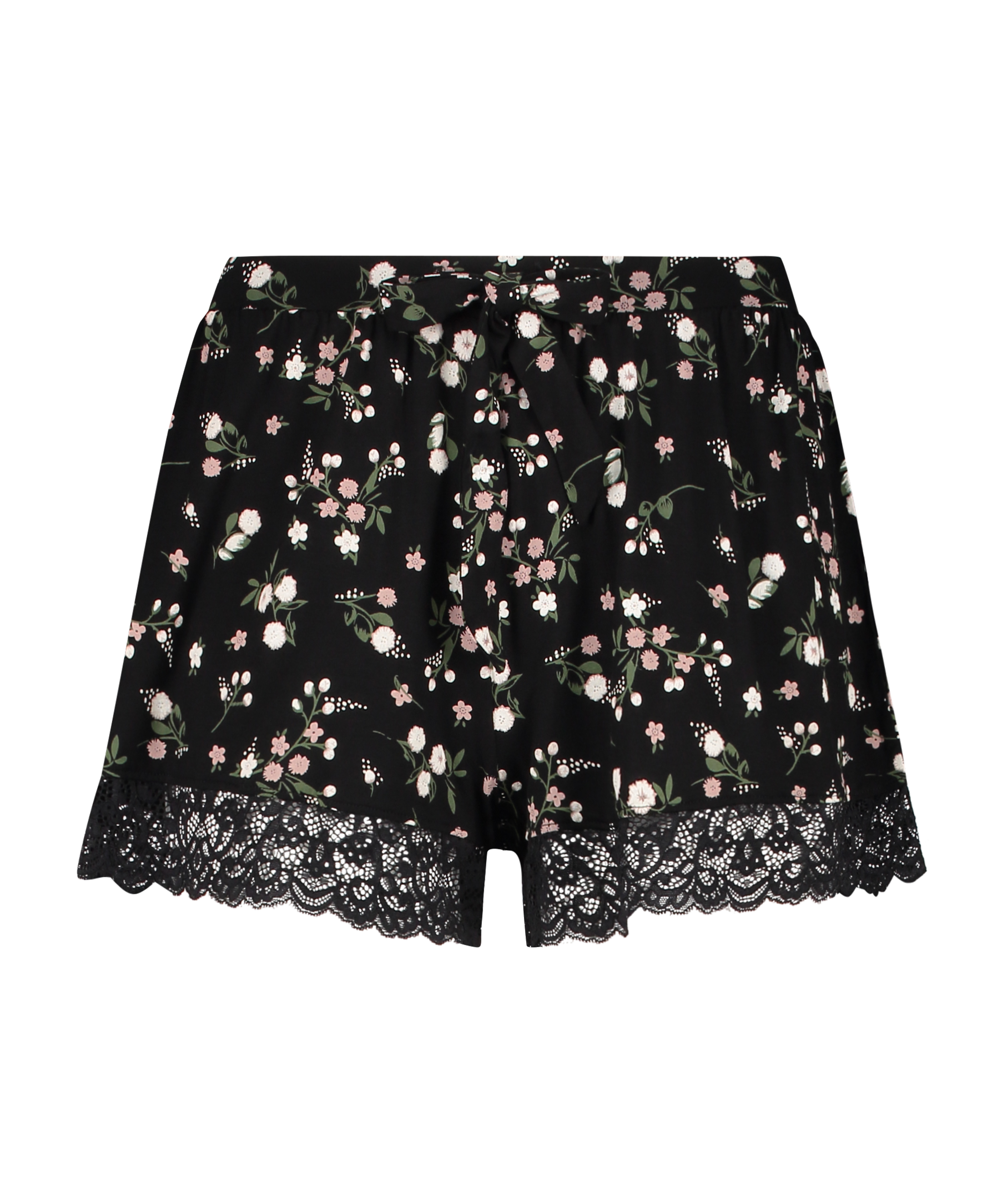 Ditzy Flower shorts, sort, main