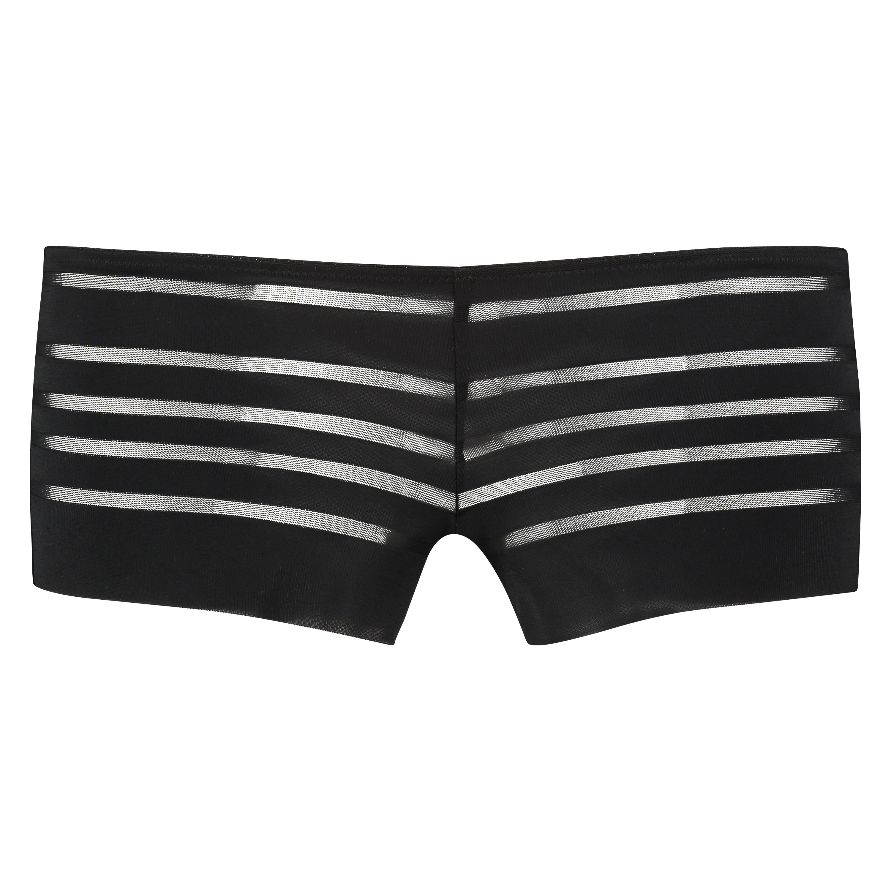 Invisible burn-out shorts, sort, main