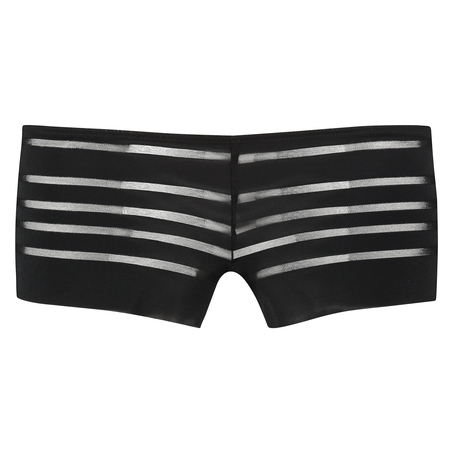 Invisible burn-out shorts, sort