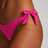 Bikinitrusser Scallop Lurex, pink