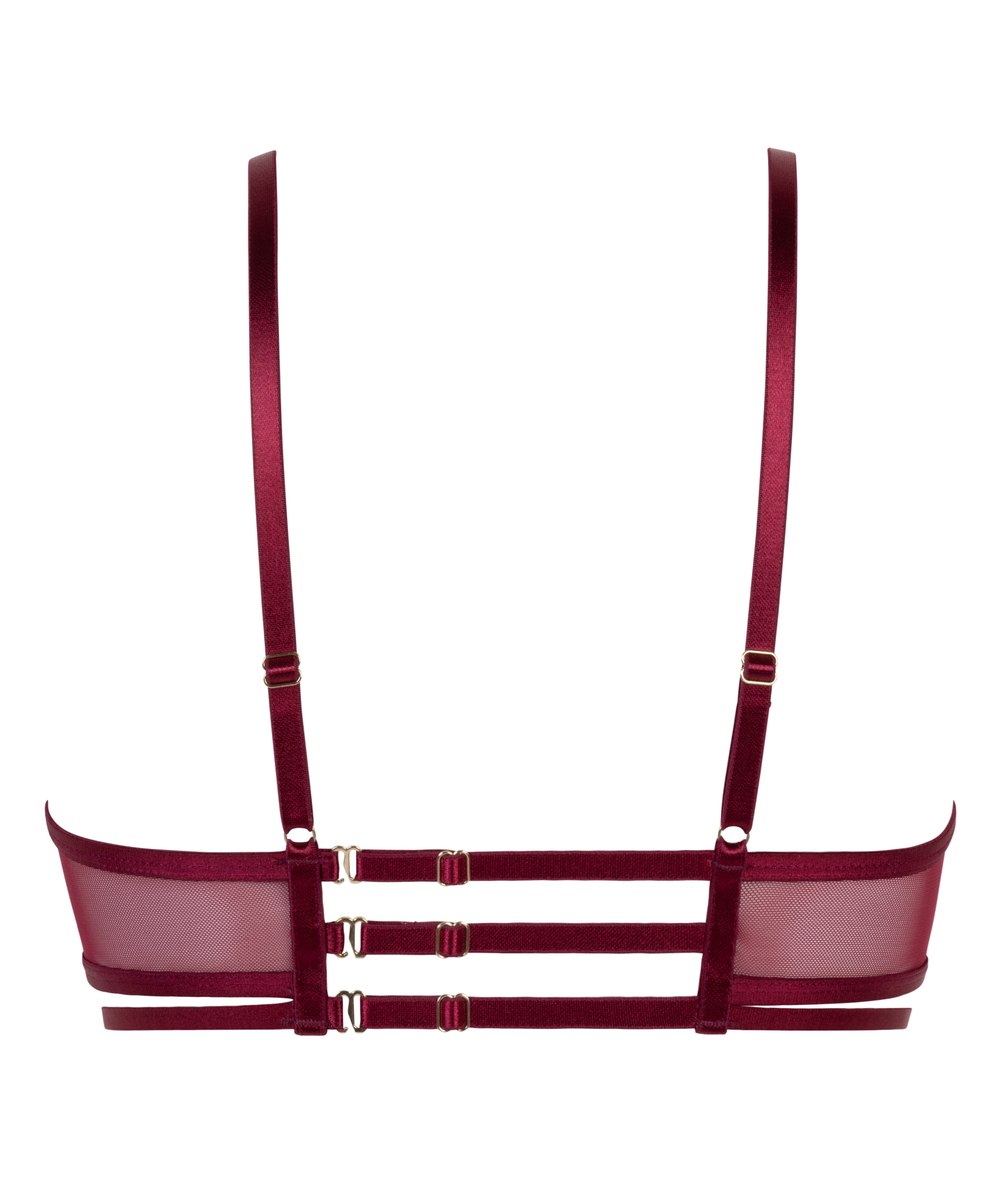 Ikke-formst&oslash;bt longline b&oslash;jle-bh Scarlett, R&oslash;d, main