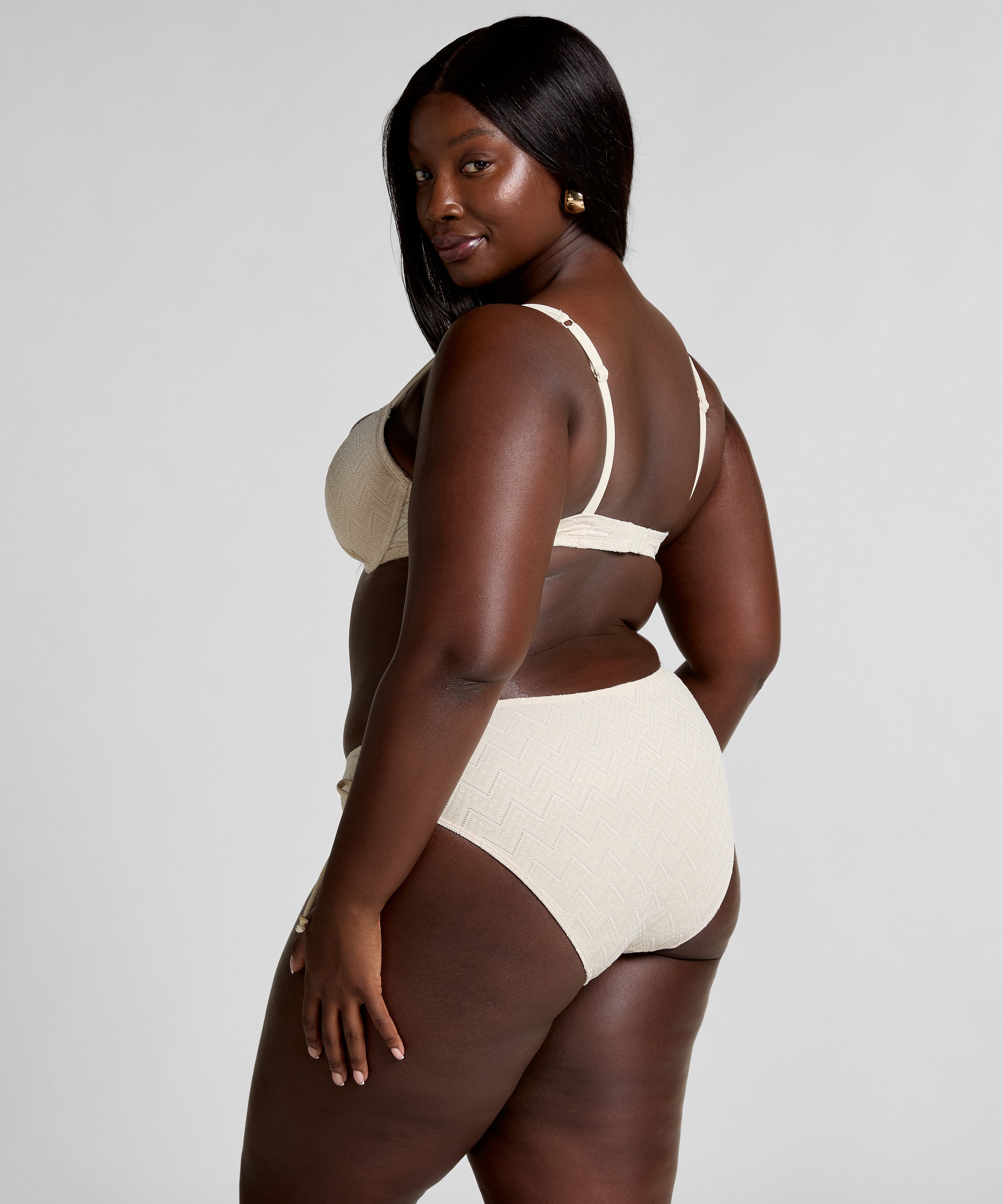 Bikini Top h&aelig;klet, Hvid, main