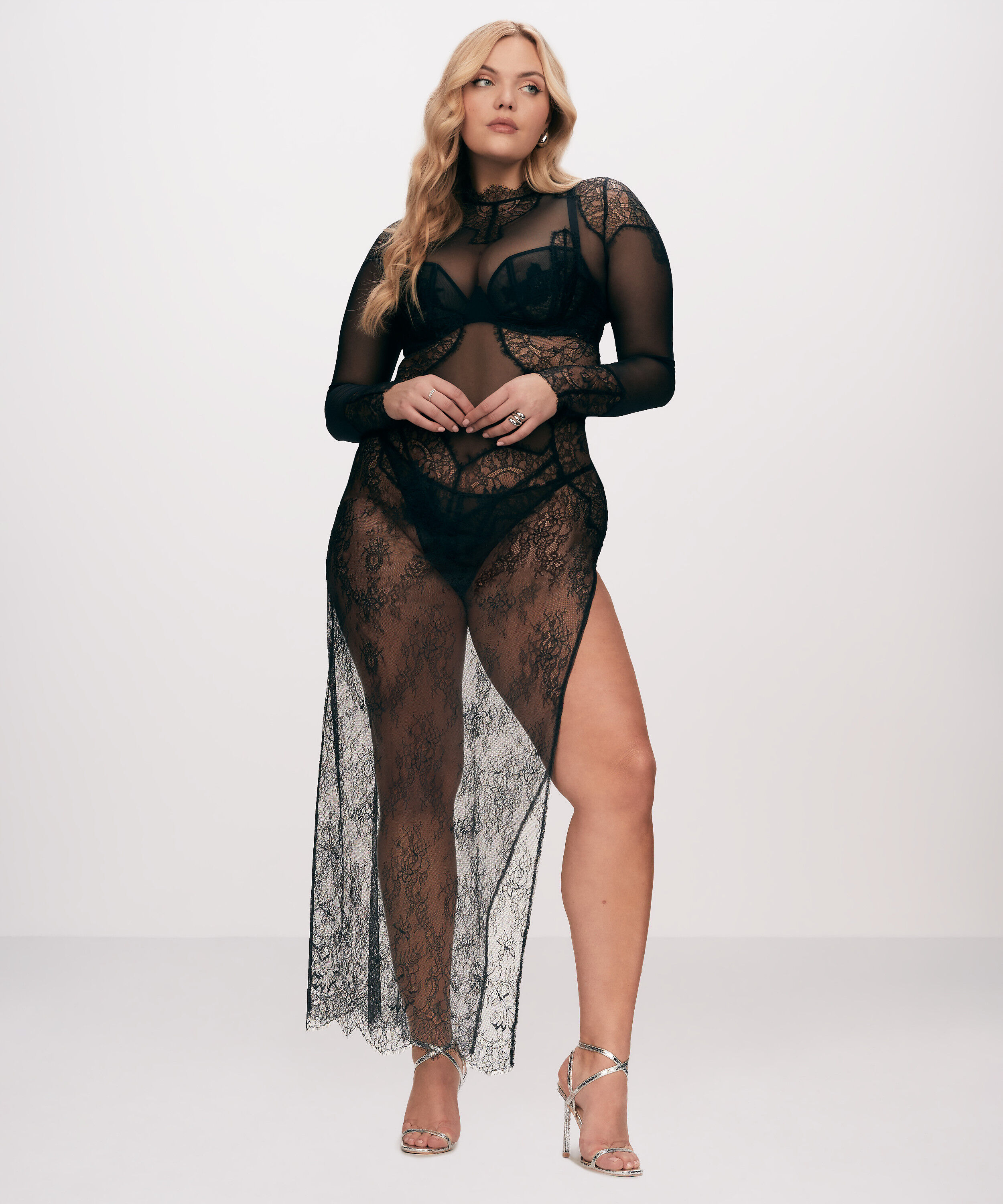 Slipkjole Melisande, Sort