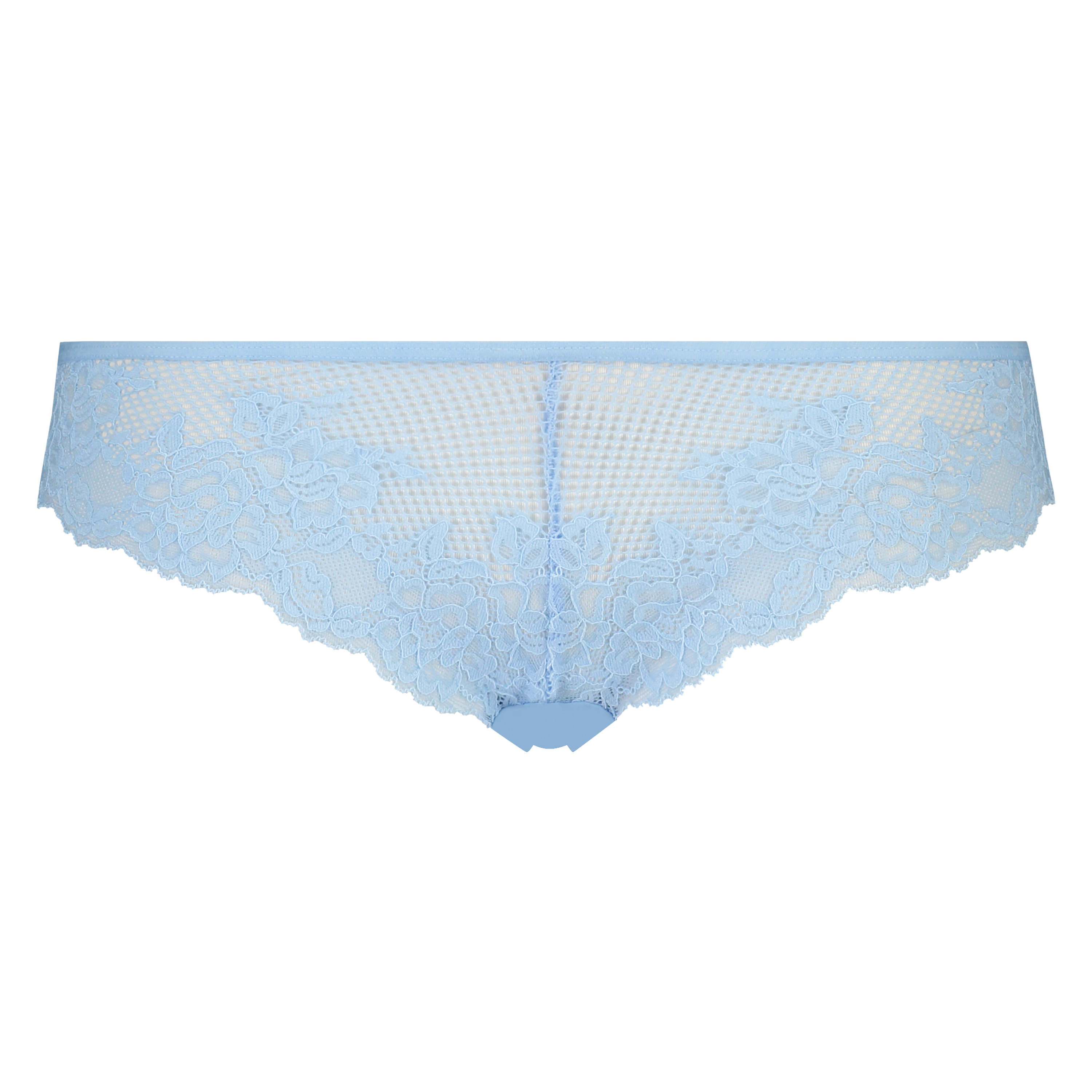 Invisible Lace Front g-streng, Blå, main
