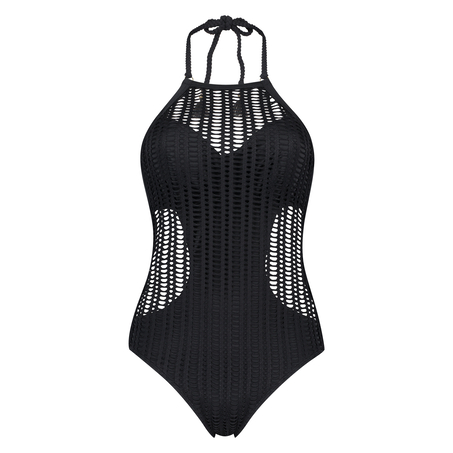 Borneo Mesh badedragt, sort