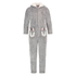 Teens Fleece Jumpsuit, Grå