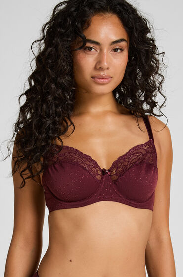 Hunkemöller Ikke-formstøbt bøjle-bh Sophie Lilla