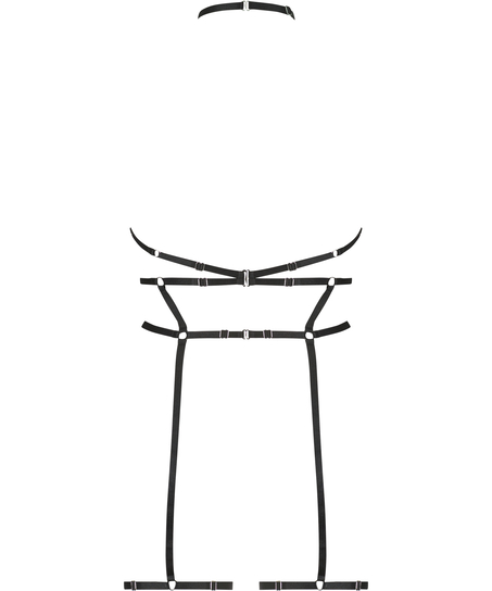 Private Rhinestone-sele, Sort