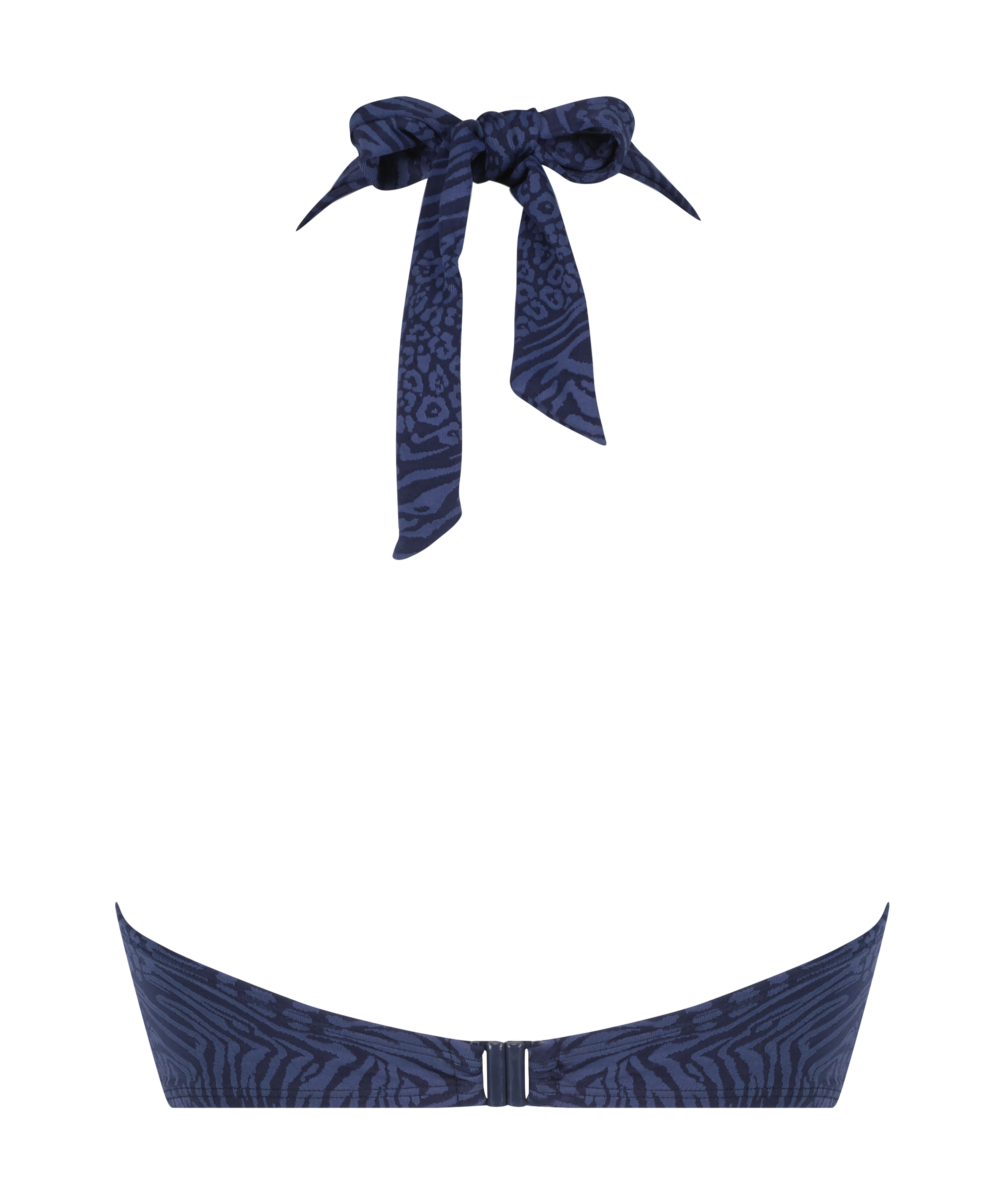 Formstøbt bikinitop med bøjle Kai Størrelse E +, blå, main