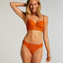 Formstøbt longline bøjle-bh Vera, Orange
