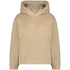 Hættetrøje Fleece Snuggle, Beige