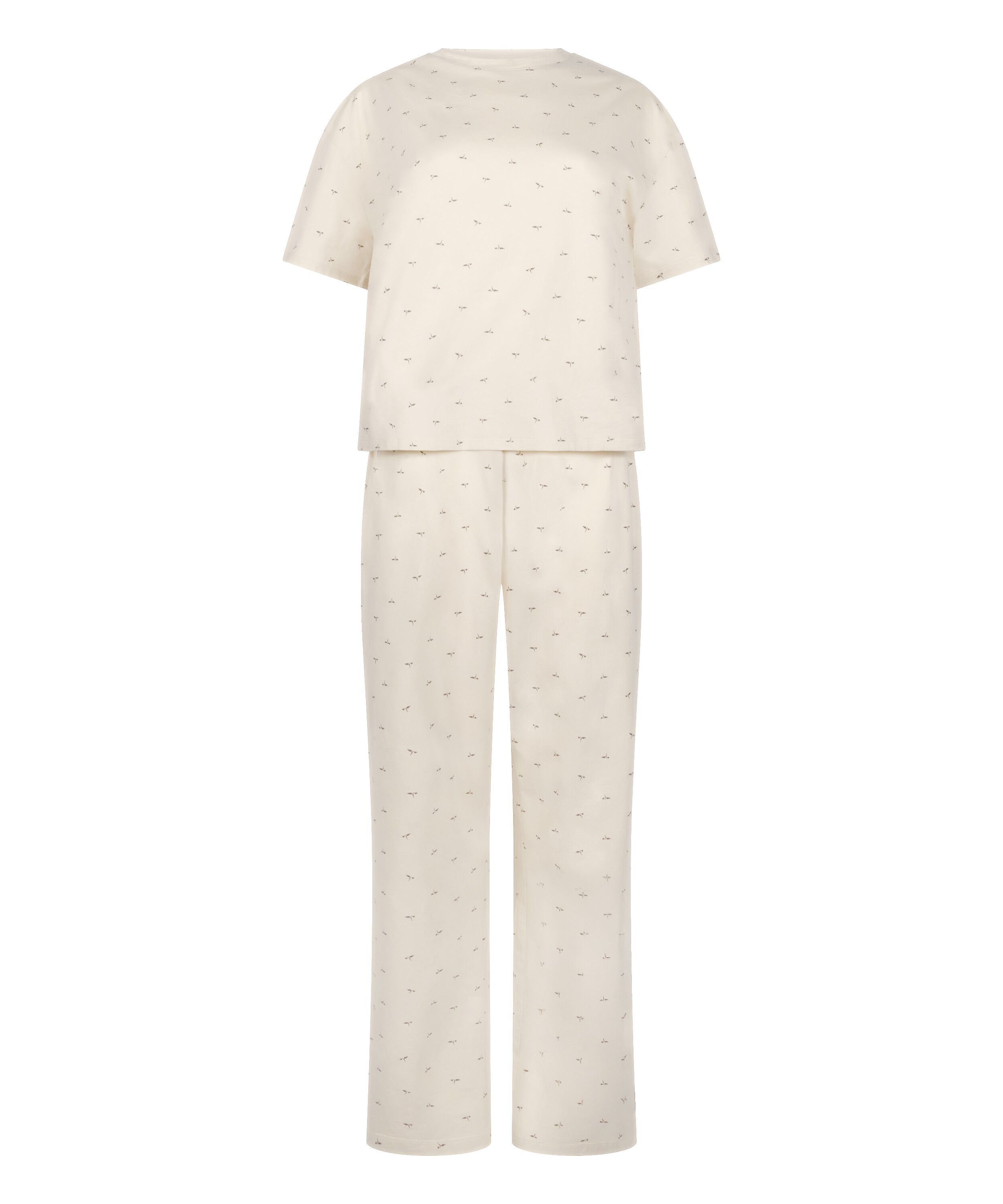 Pyjamass&aelig;t, Hvid