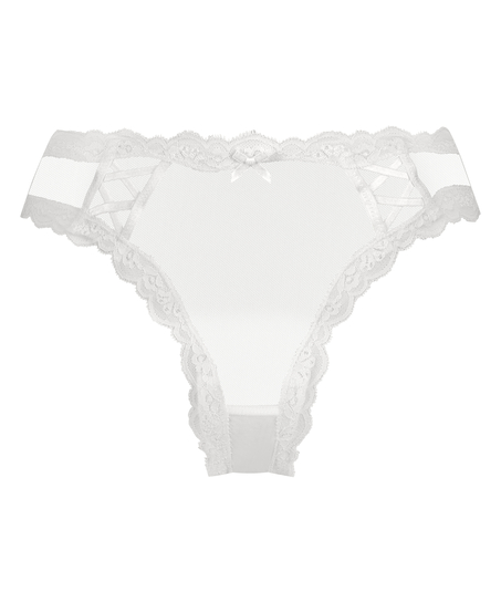 Astra brasiliansk trusse, hvid