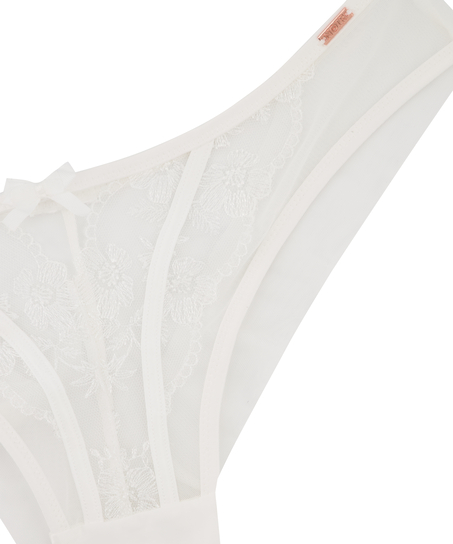 Brasiliansk trusse Steph, hvid