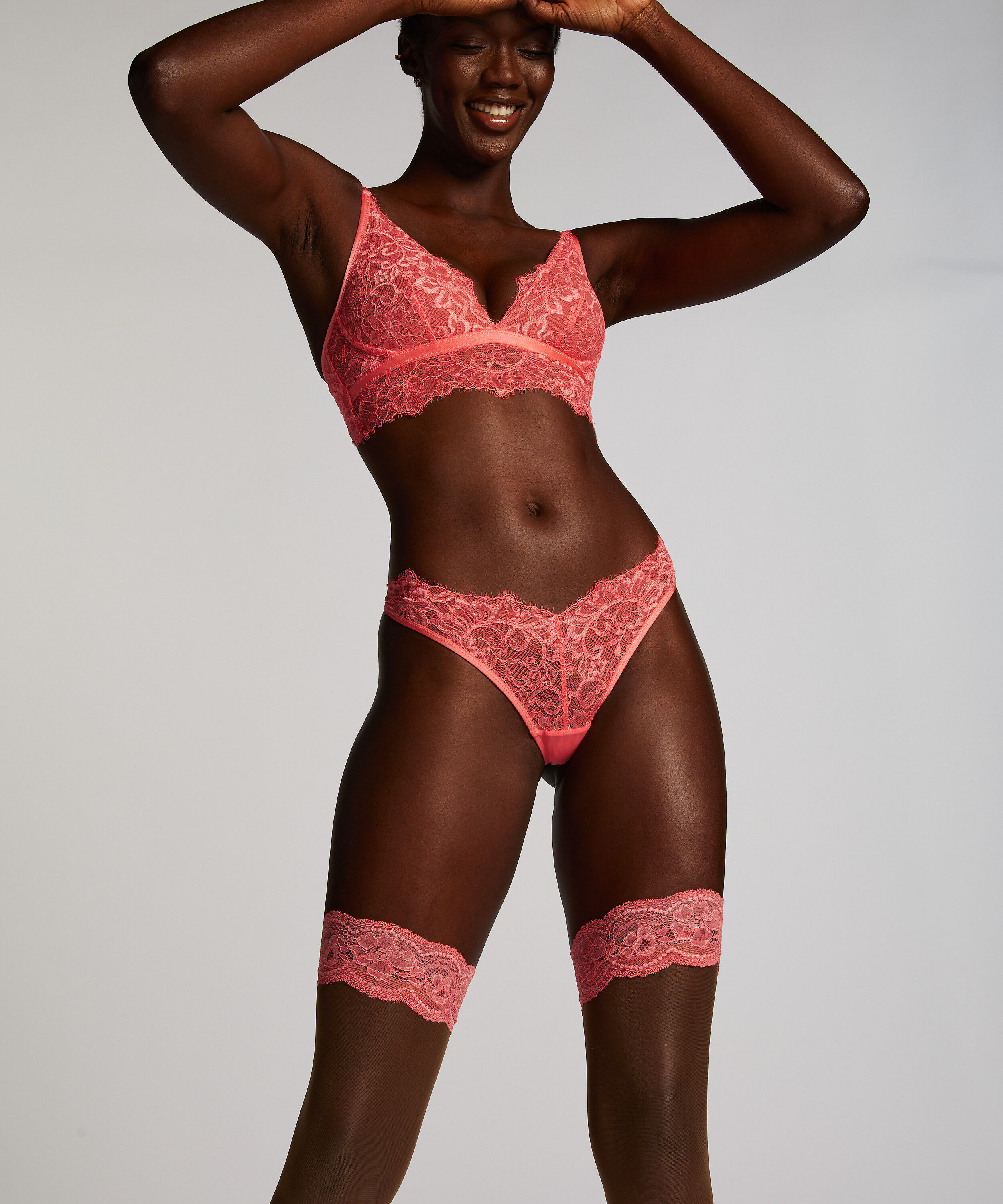 Bralette Isabella, Lyserød