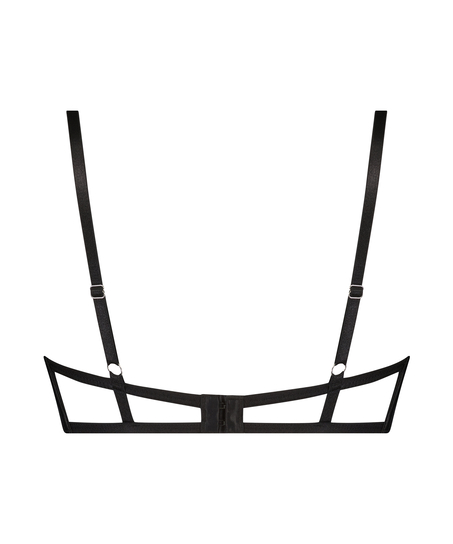 Bh med formst&oslash;bte halve sk&aring;le og b&oslash;jler Monroe, Sort