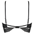 Bralette Longline Donatella, Sort