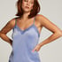 Cami top Velours Lace, Bl&aring;