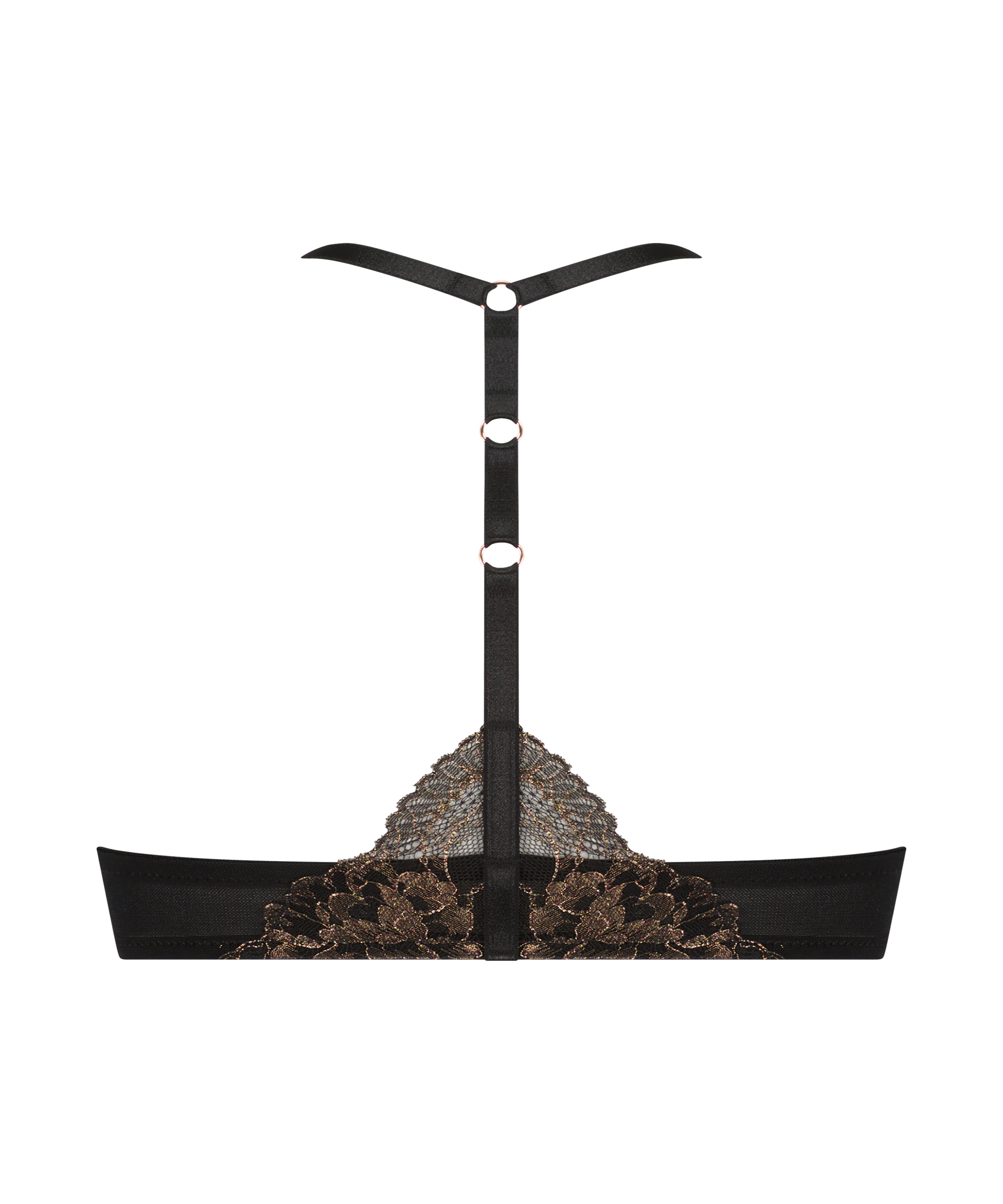 Formstøbt push-up bøjle-bh Lexi, Sort, main