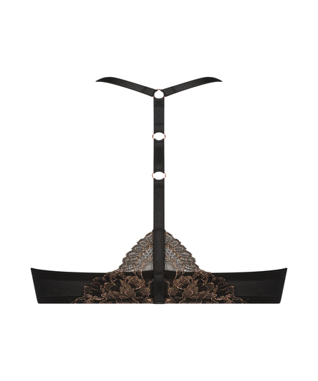 Formstøbt push-up bøjle-bh Lexi, Sort