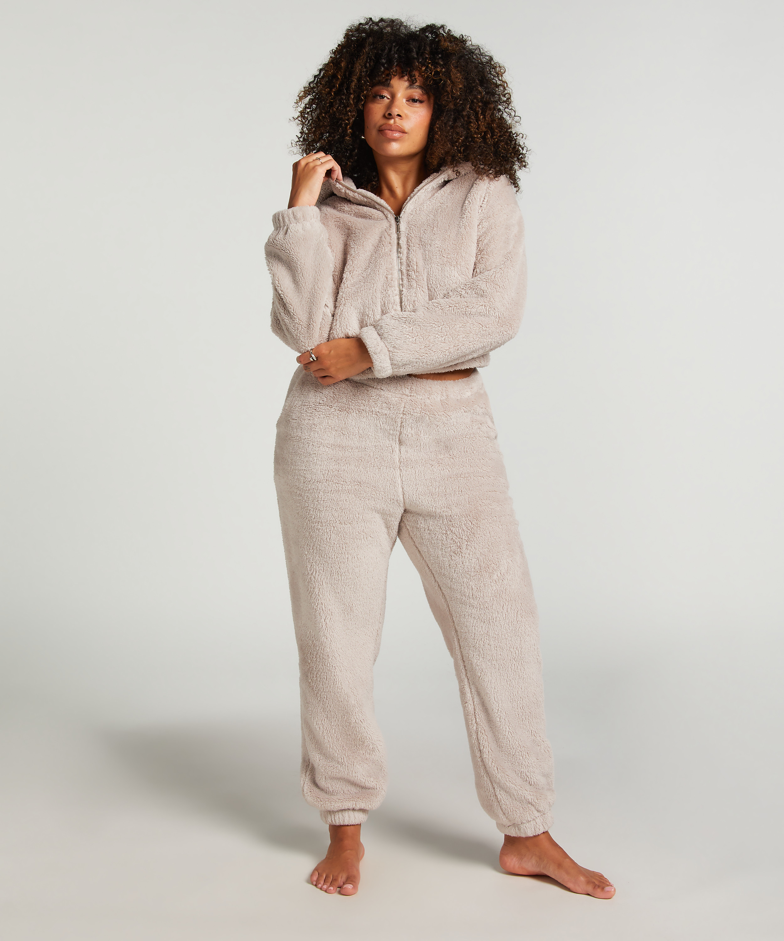 Top Fleece, Grå, main