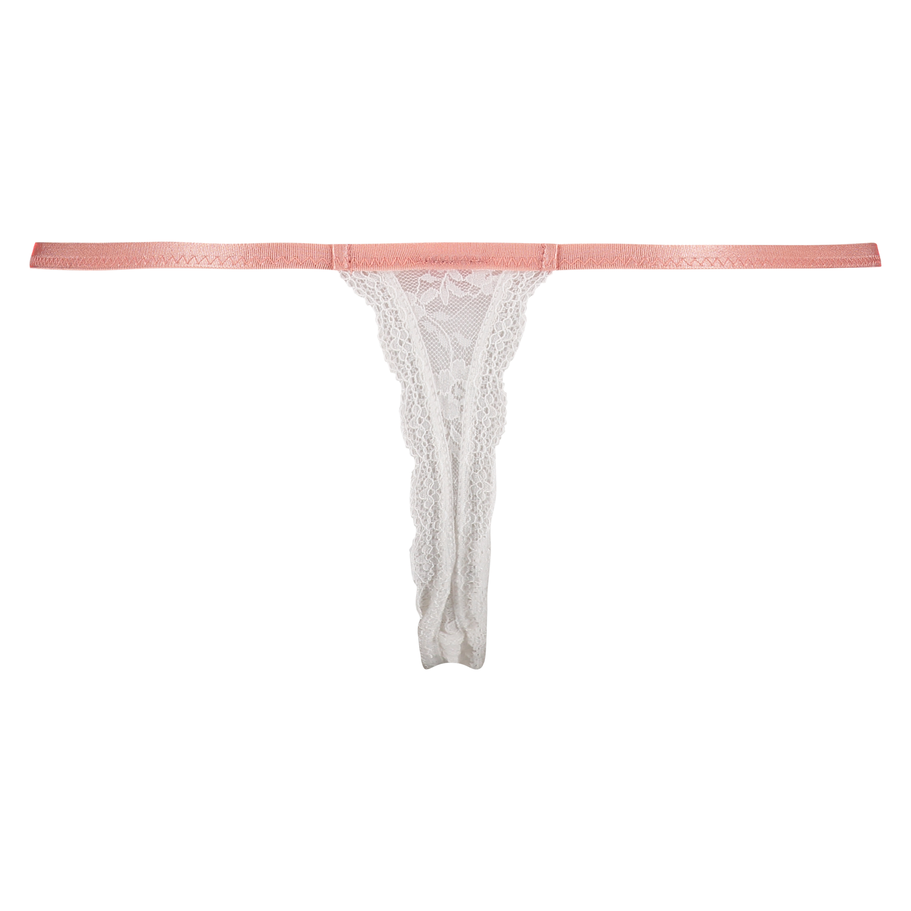 Thong lace, hvid, main