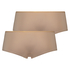 Pakke med 2 stk. Kim boxer, Beige