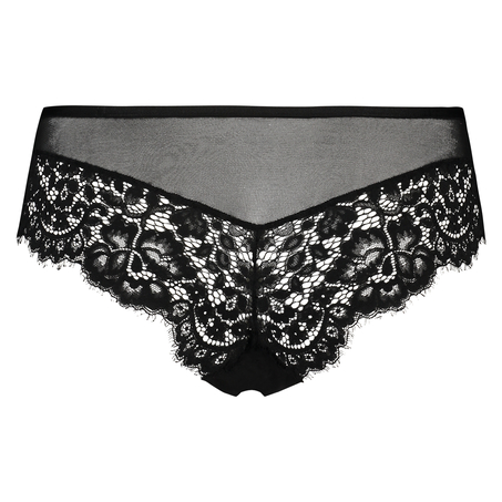 Lana brasiliansk trusse, sort