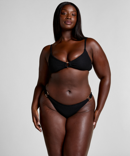 Cairo bikinitop, Sort