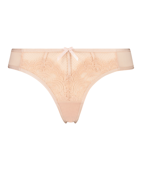 G-streng Yves, Beige