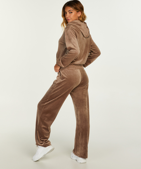 Joggingbukser velour, Brown