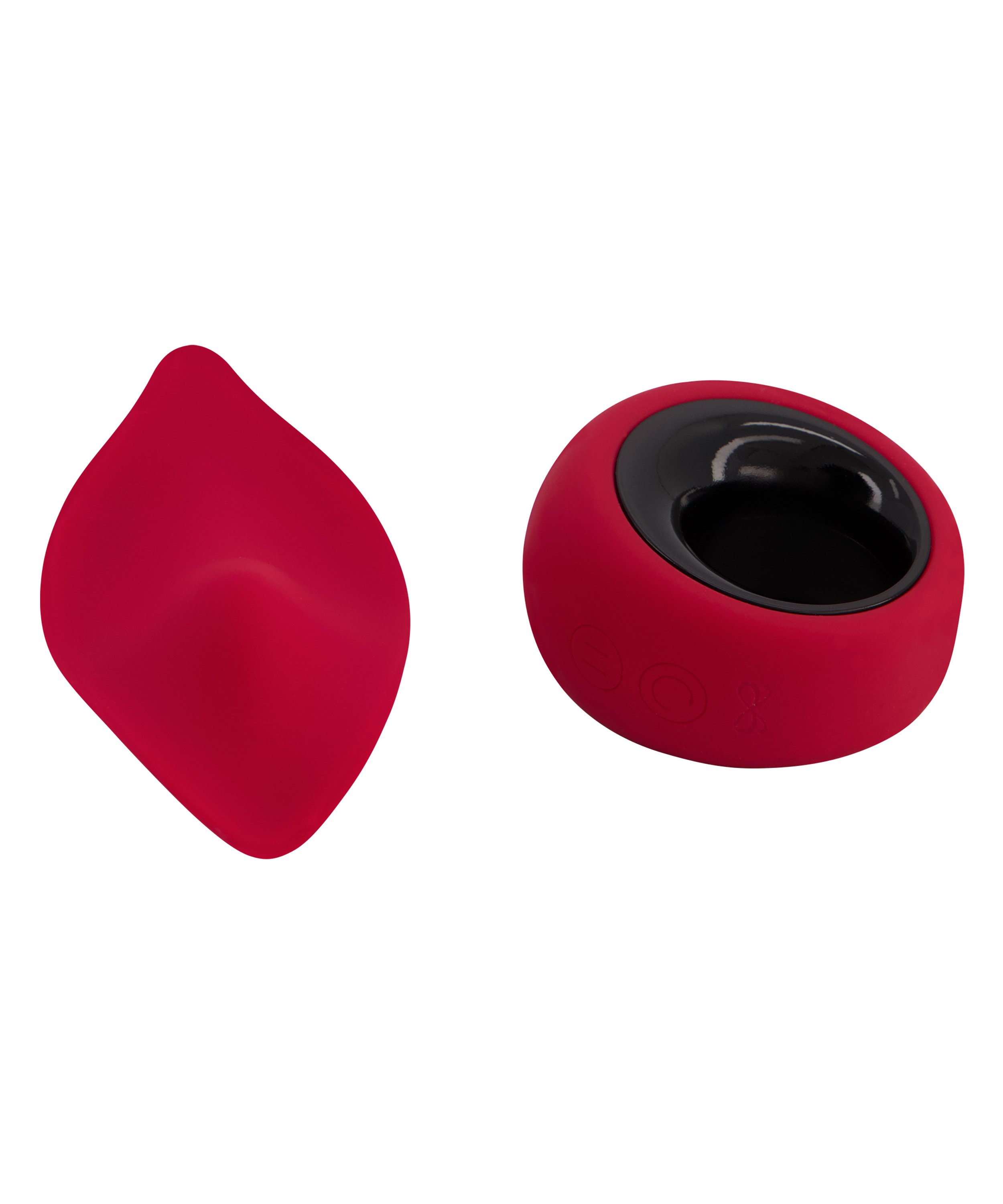 Fjernbetjening Vibrerende Lace Tanga Thong, Rød, main