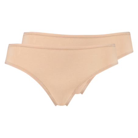 Pakke med 2 stk. Kim trusser Cotton, Beige