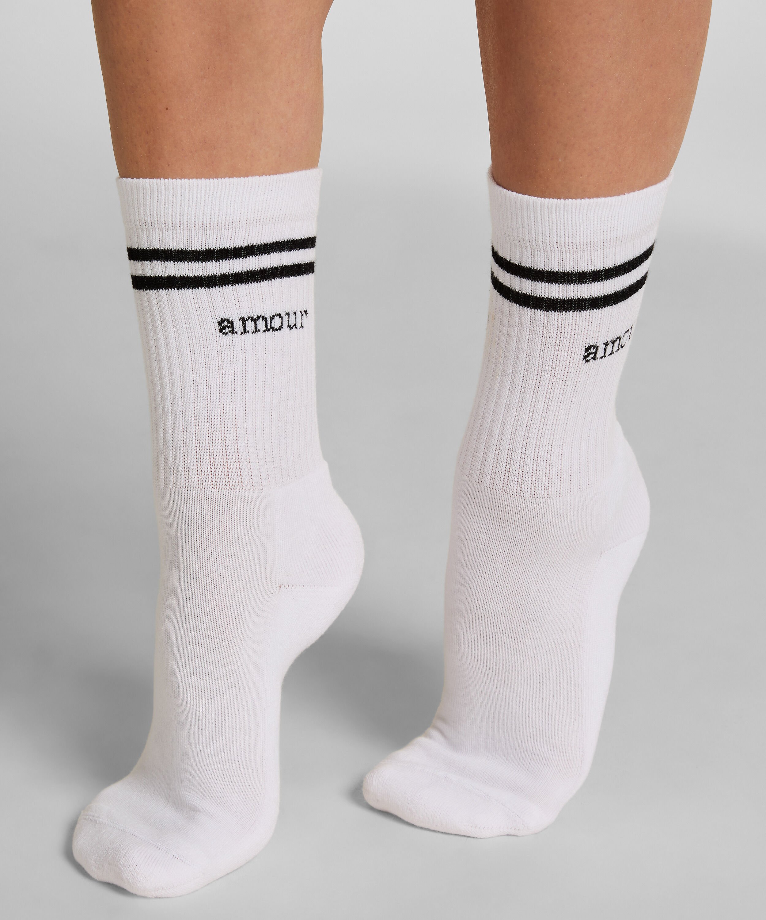 Crew-sokker i bomuld