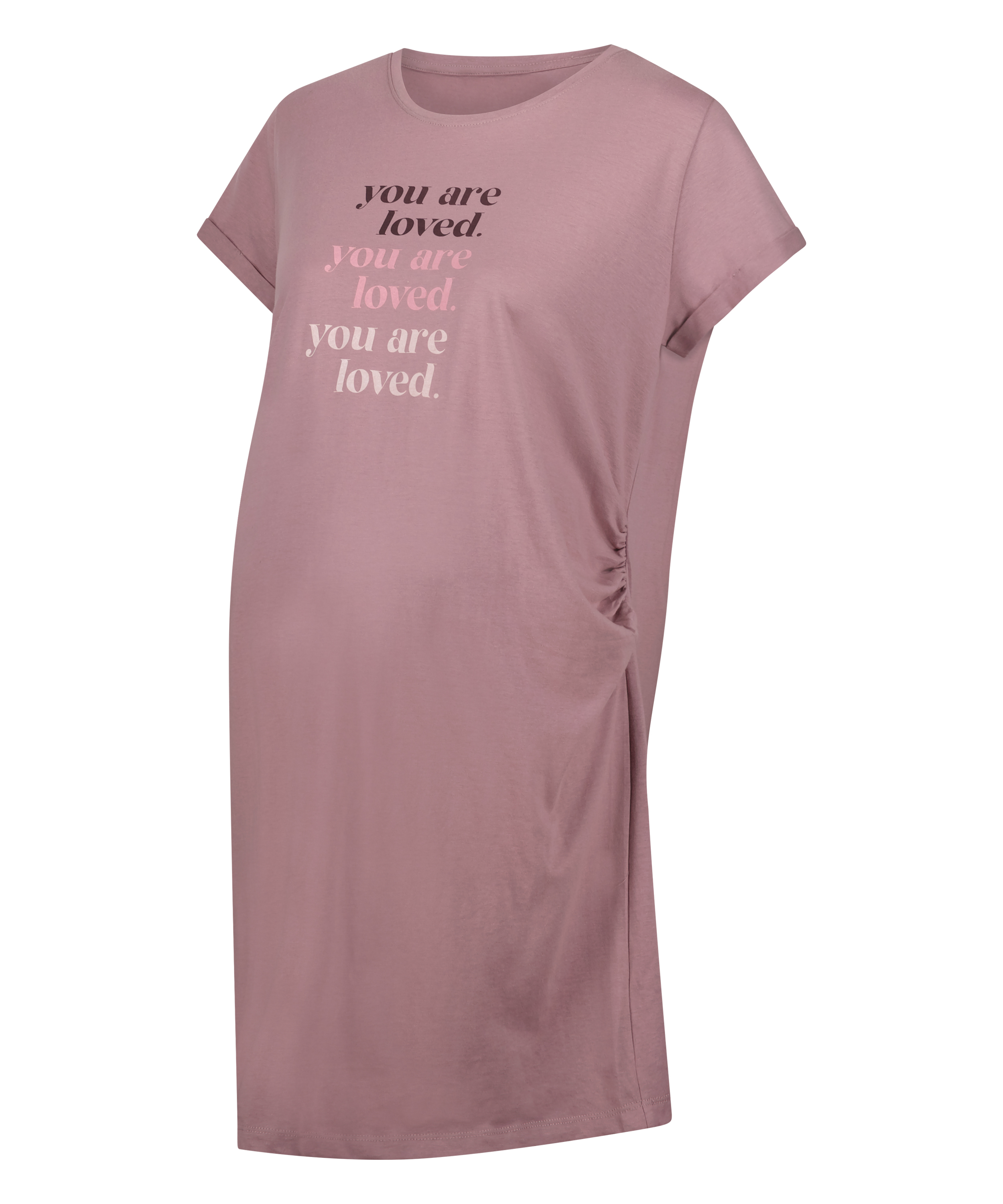 Pyjamas-T-shirt med korte ærmer til gravide, Grøn, main