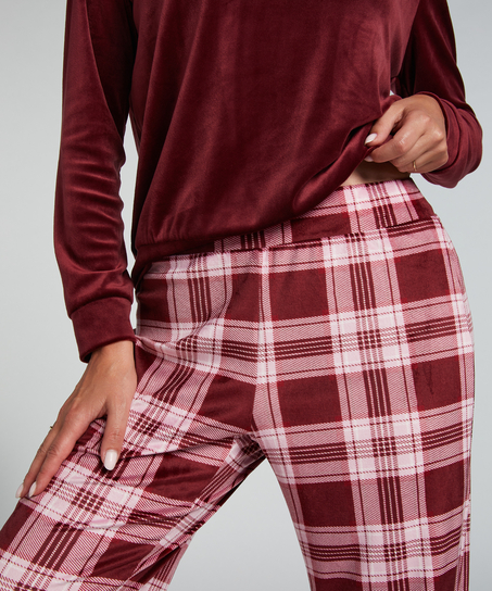 Pyjamass&aelig;t Velours, Lilla