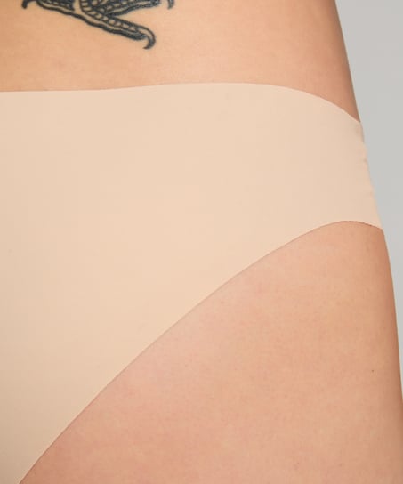 Invisible brasiliansk trusse Micro, Beige