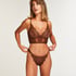 Ikke-polstret longline b&oslash;jle-bh Honey, Brun