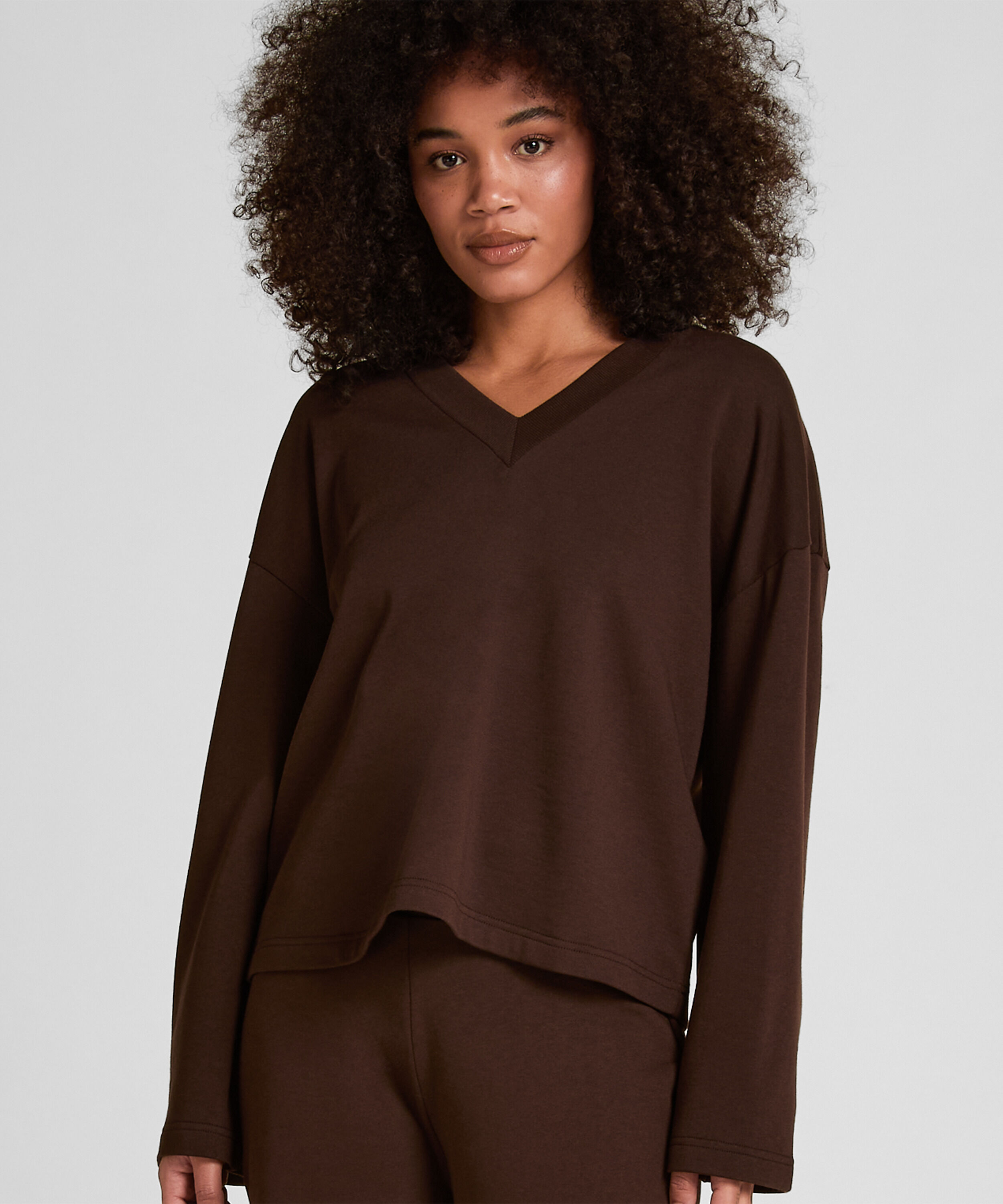 Lounge Top Audrey, Brun
