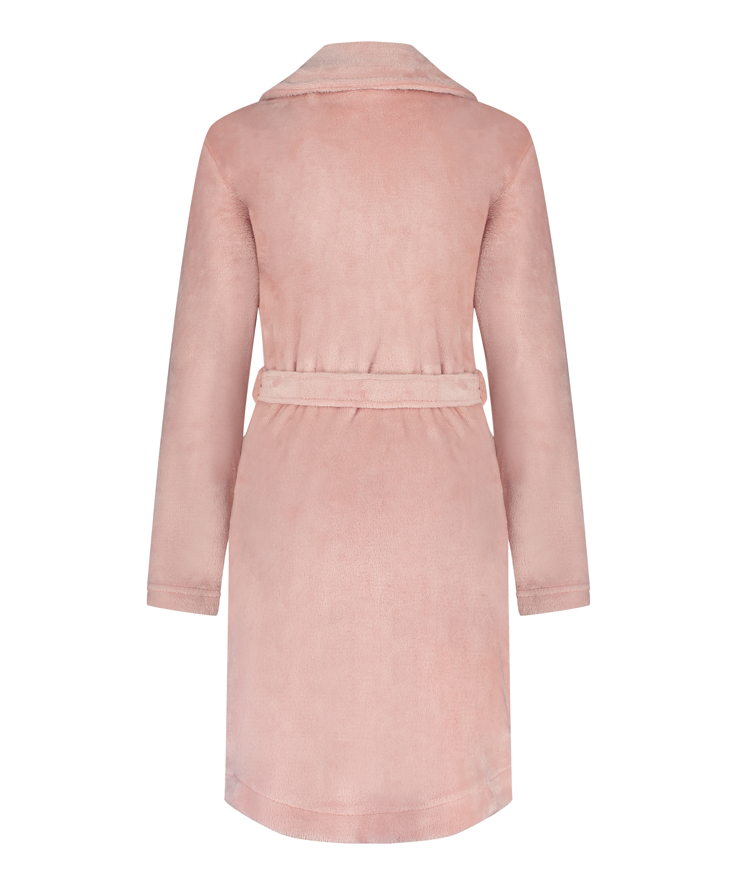 Badekåbe Zip Fleece, Lyserød, main