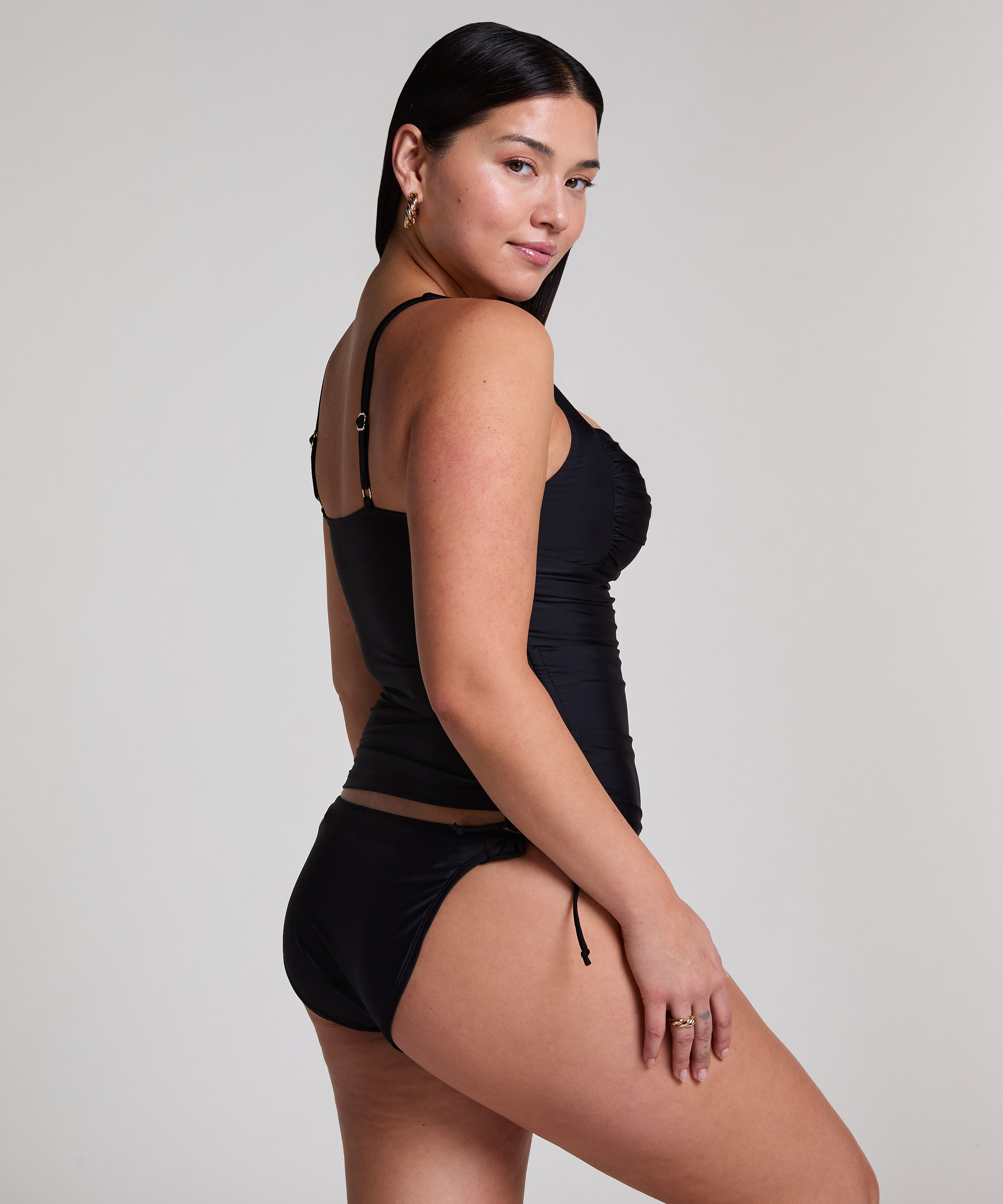 Formende Tankini Luna, Sort, main