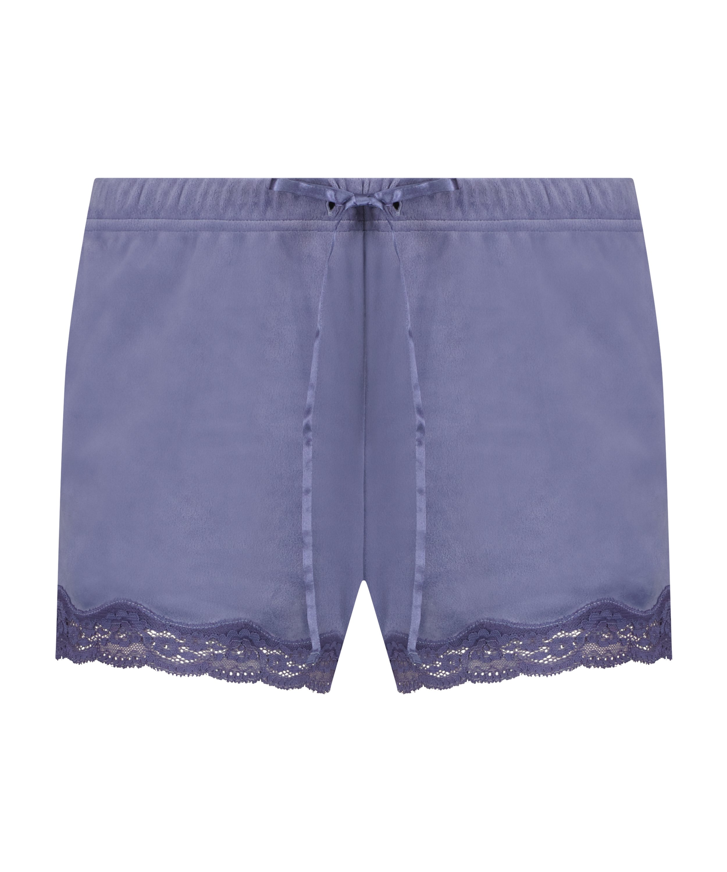 Shorts velour Lace, Lilla, main