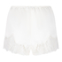Valerie Satin Pyjamas Shorts, Hvid