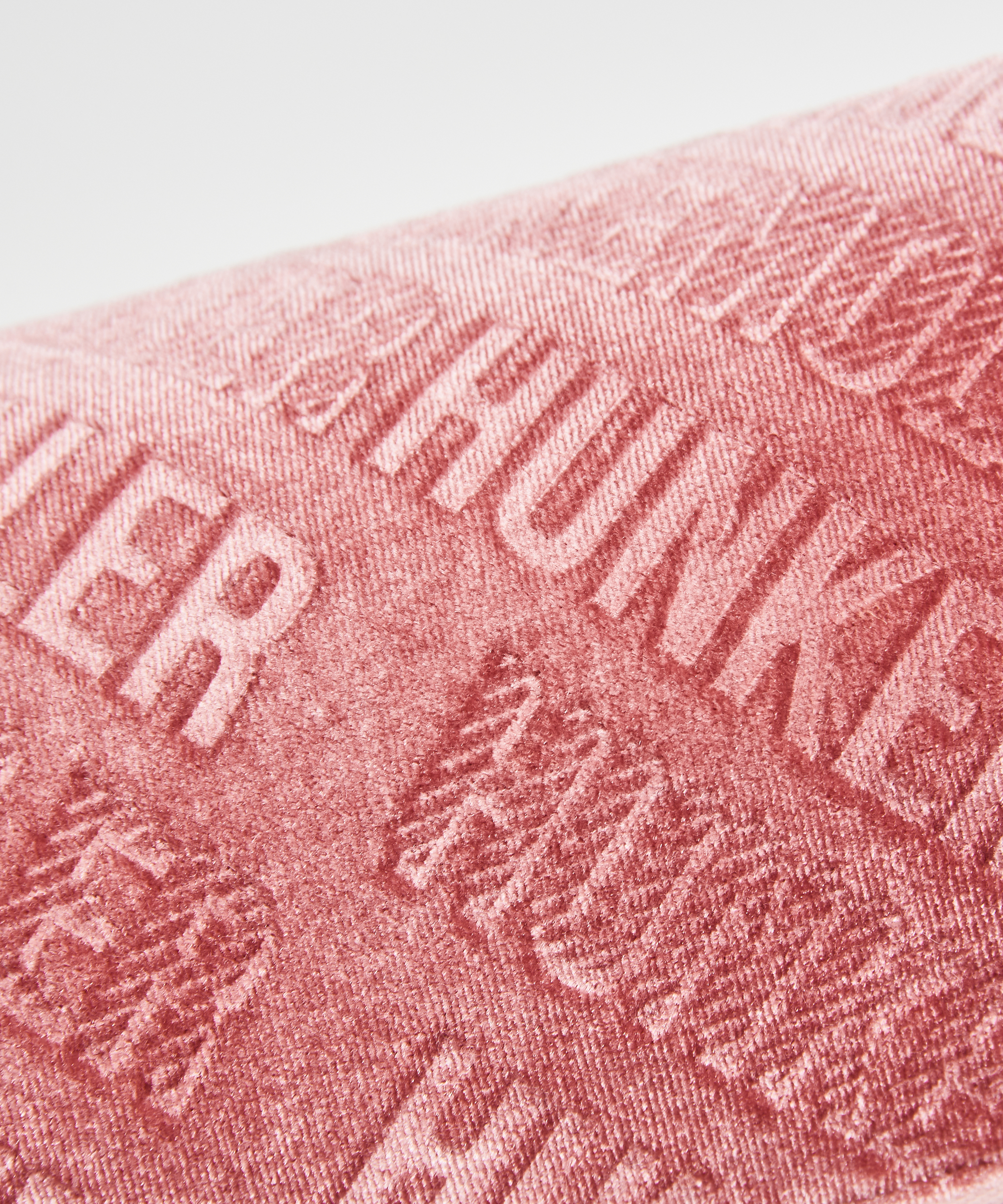 Velour makeuptaske, pink, main