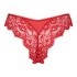 Brasiliansk trusse med højt udsnit Heather, rød