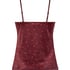 Cami top Velours Lace, Lilla