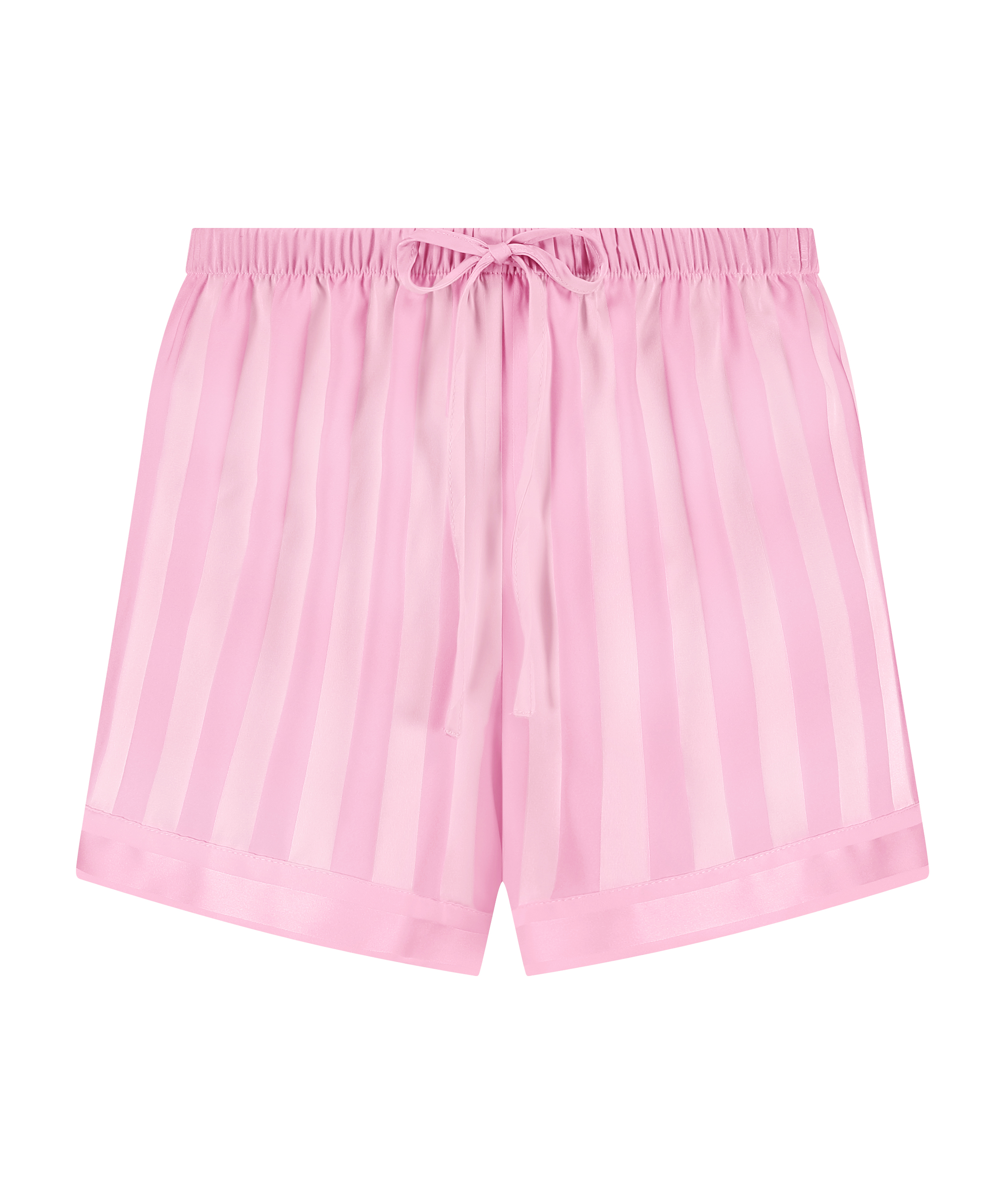 Pyjamasshorts Satin, Lyserød, main