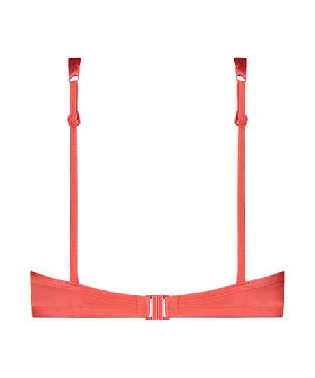 Luxe bikinitop med push-up Størrelse A - E, Rød