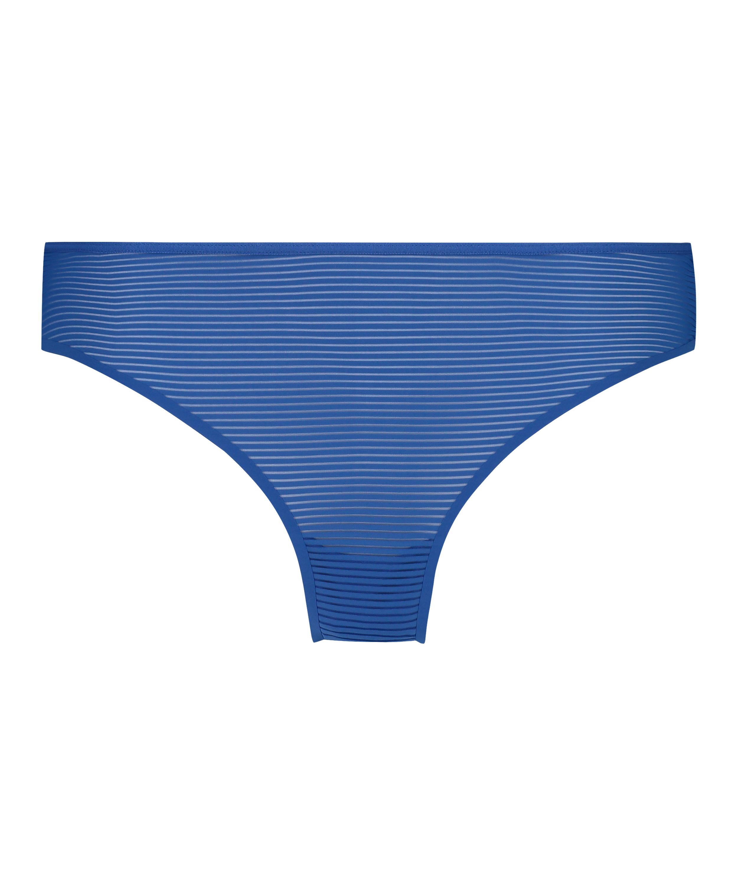 Burned Out Stripe Invisible brasiliansk trusse, Blå, main